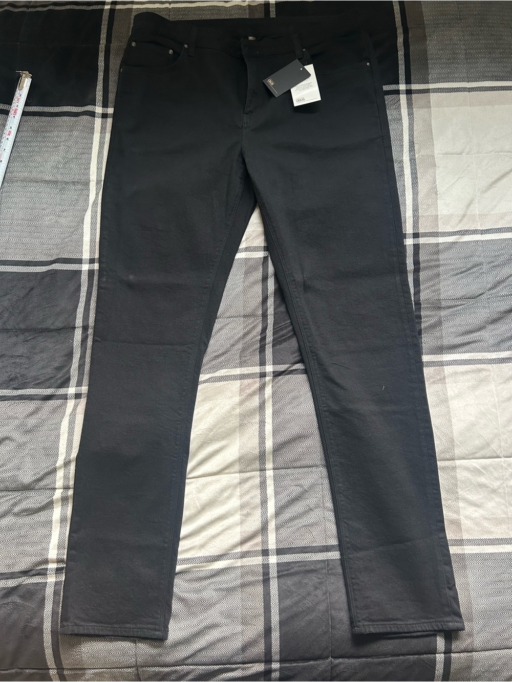 40 x 36 - Black Slim Straight ASOS Jeans - NWT
